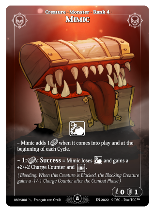 089 308 Mimic Rare CARDSITY