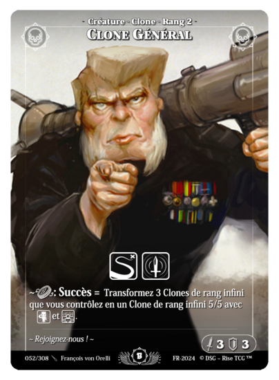 052 / 308 Clone General - Rare