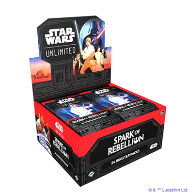 Display 24 Boosters / Star Wars : UNLIMITED - Spark of Rebellion