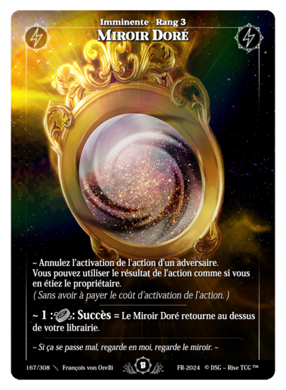 167 / 308 Golden Mirror - Uncommon