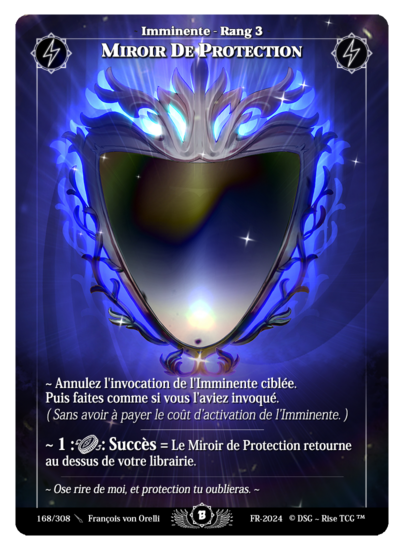 168 / 308 Protection Mirror - Rare