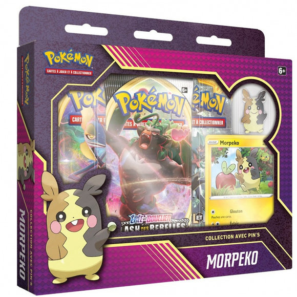 Pokémon - Coffret - EB02 Clash Des Rebelles - Coffret Pin’s Morpeko