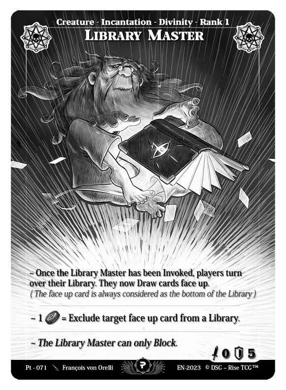071 /  Library Master - Rare