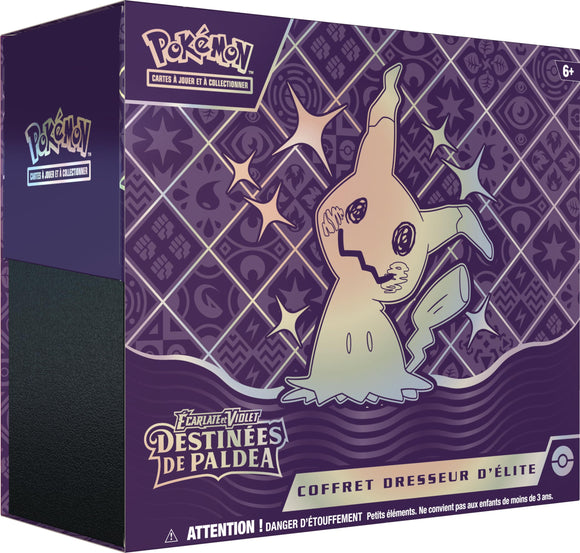 Coffret Pokémon Dresseur D'Élite - Destinées de Paldea - Écarlate et Violet 4.5