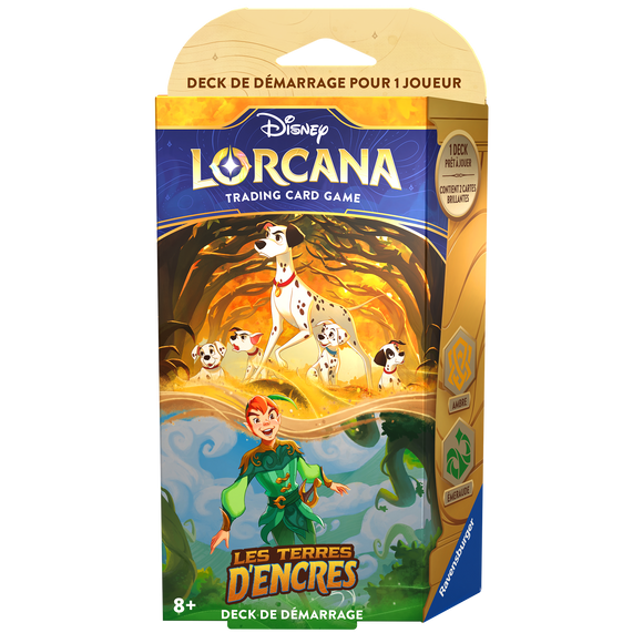 Disney Lorcana / Deck de Démarrage les 101 Dalmatiens & Peter Pan / FRANCAIS