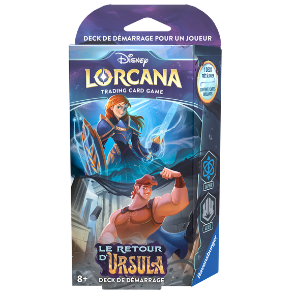 Disney Lorcana / Deck de Démarrage Anna & Hercules / FRANCAIS
