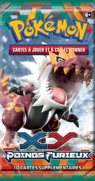 Booster illustration Rexillius / XY - Poings Furieux / Français