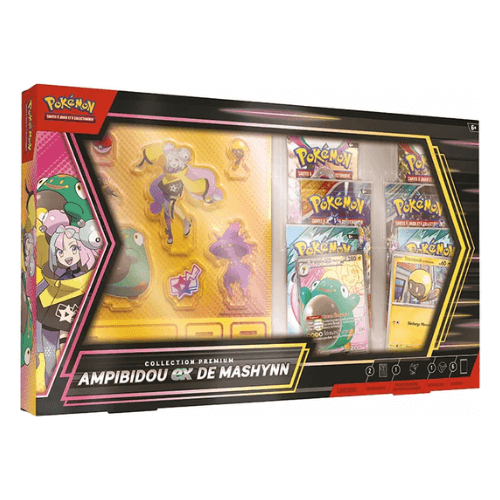 Coffret – Pokémon – Ampibidou ex de Mashynn – Premium – FR