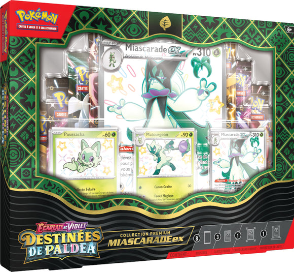 Coffret Premium EV04.5 Destinées de Paldea illustration Miascarade (version FR)