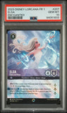 Lorcana Carte Gradée: Elsa Enchanté - français - PSA10