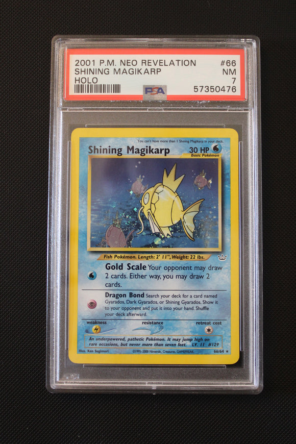 Shinning Magikarp holo ENG PSA 7