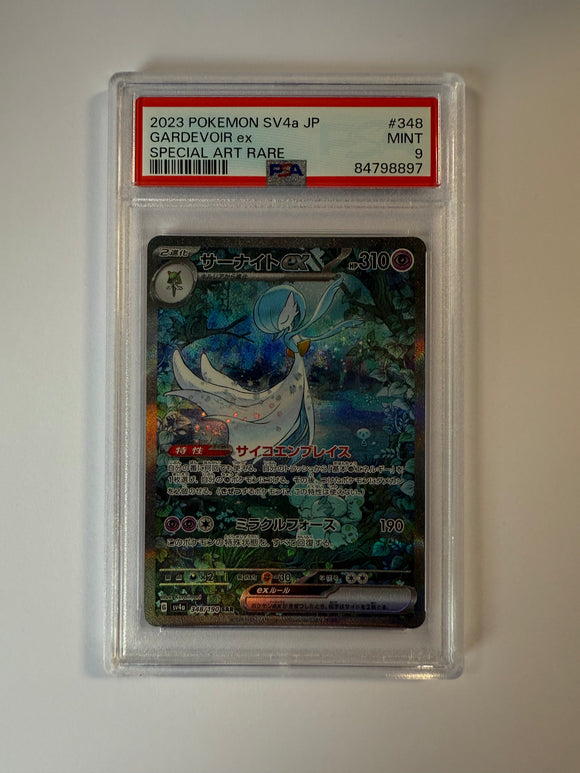 Carte gradée : Gardevoir Ex - sv4a - Japonais -PSA9