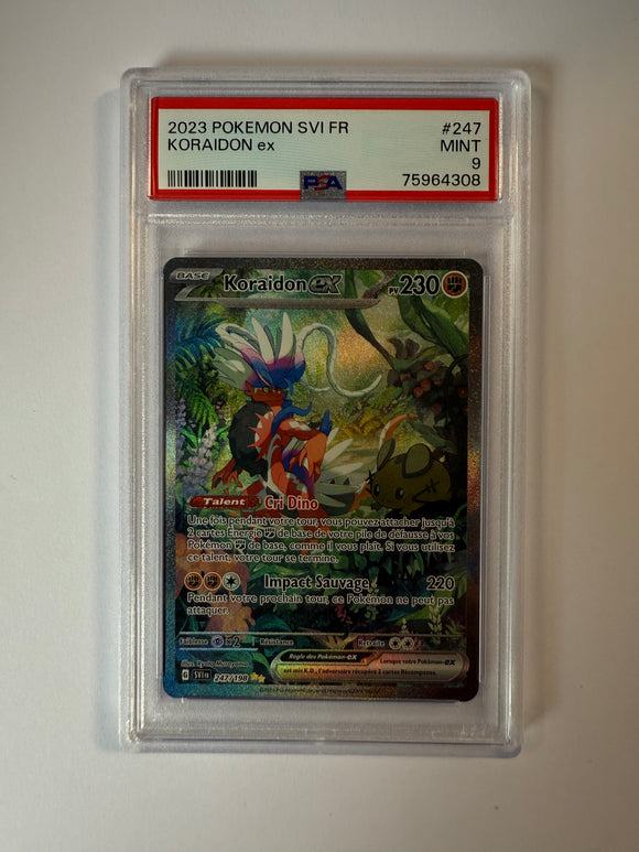 Carte gradée : Koraidon Ex Alternative - Fr - SV1 - PSA9