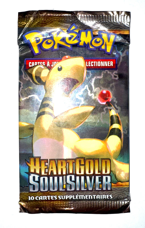 Booster Pokemon HeartGold Soulsilver - Fr - Non pesé non trié - Illustration Pharamp