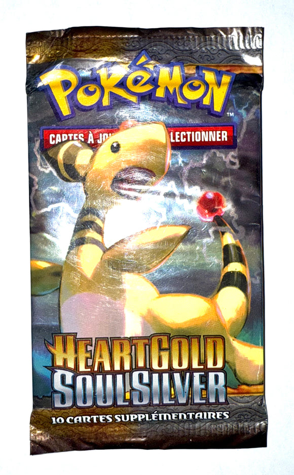 Booster Pokemon HeartGold Soulsilver - Fr - Non pesé non trié - Illustration Pharamp