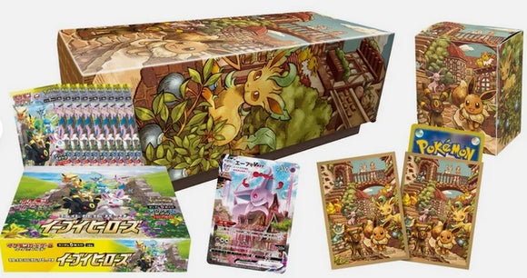 Carte Pokemon S6a Eevee Heroes Gym Special Box Pokémon Center Limited – Carte Promo Mentali - Japonais