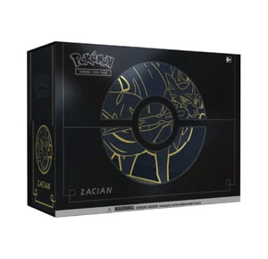 Coffret Dresseur d'Elite Zacian Plus (Anglais) Pokémon Epée & Bouclier micro trou dans le scellage sur les coins