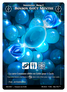 Bonbon goût Menthe - Foil
