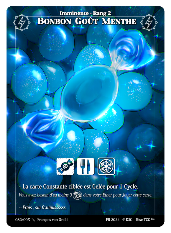 Bonbon goût Menthe - Foil