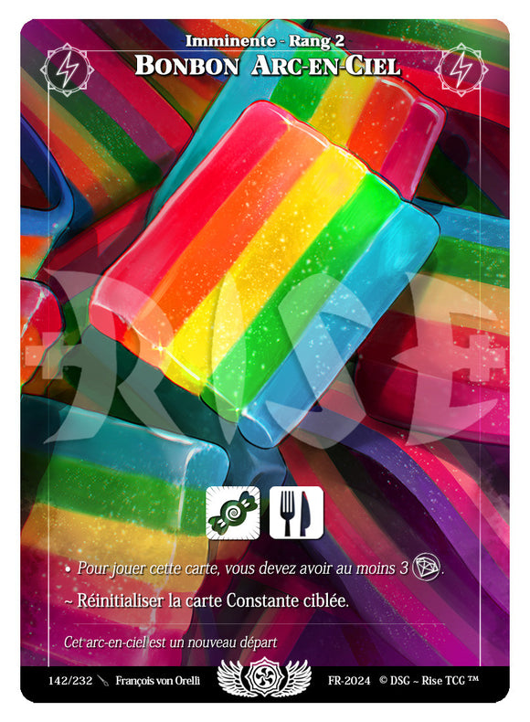 Bonbon arc en ciel - Foil
