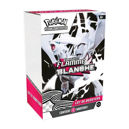 Coffret – Pokemon – Bundles 6 Boosters Pokémon EV10.5 Flamme Blanche - Fr - Cardsity