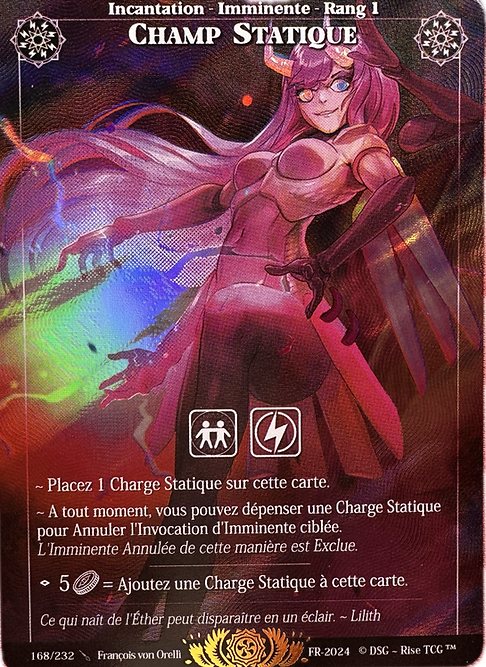 Champ statique - Foil