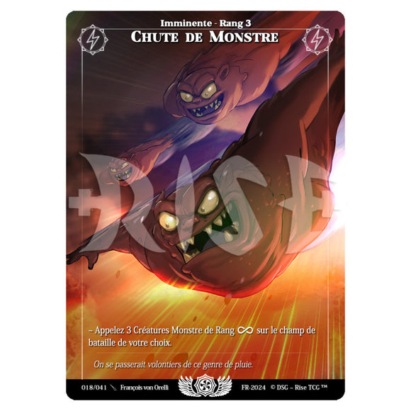 Chute de Monstre -FR- Foil