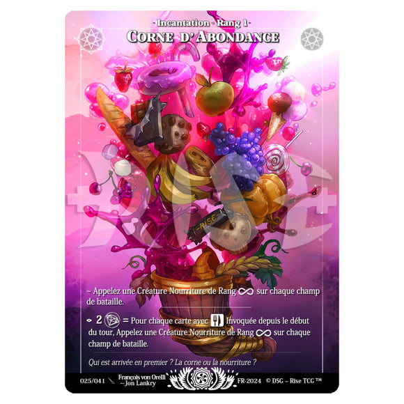 Corne d'abondance - Foil / Fresh