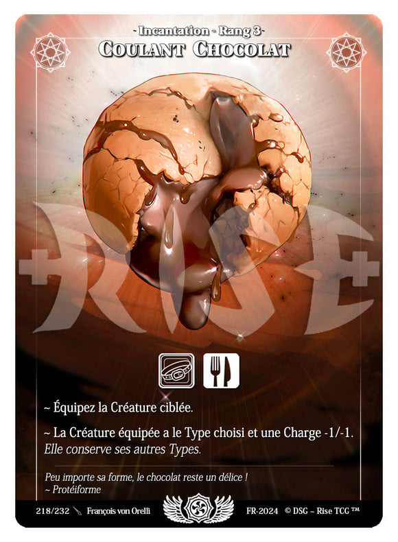 Coulant chocolat - Foil