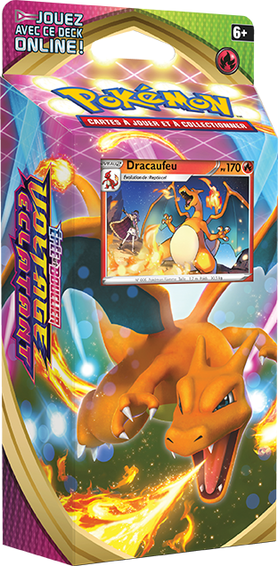 Pokemon - Deck à Thème Voltage Eclatant Dracaufeu