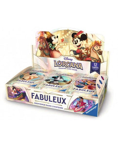 Disney Lorcana Fabuleux Chapitre 9 Boosters Display 24 Boosters - Fr
