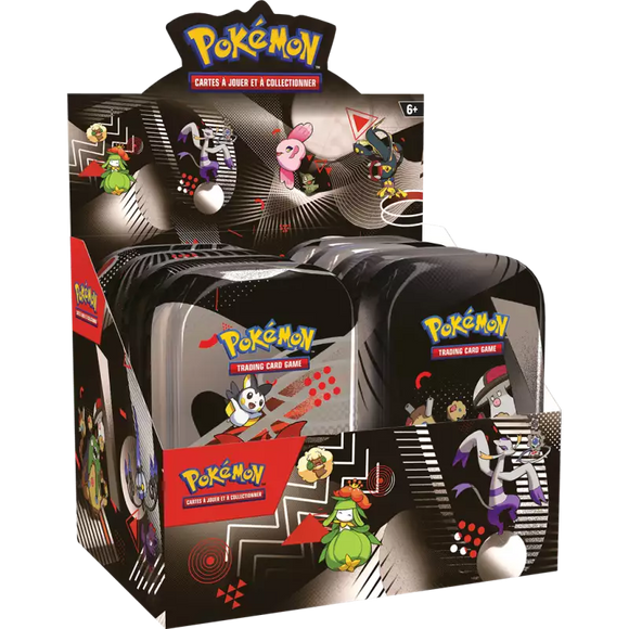 Display Mini Tin - Pokemon - Foudre Noire & Flamme Blanche - EV10.5 - Scellé - Français