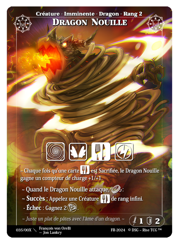 Dragon nouille - Foil