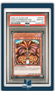 Carte gradée : Exodia l'Interdit / Français / LOB 25tyh anniversary / PSA 10