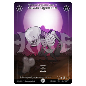 Grand squelette Foil / Candypocalypse