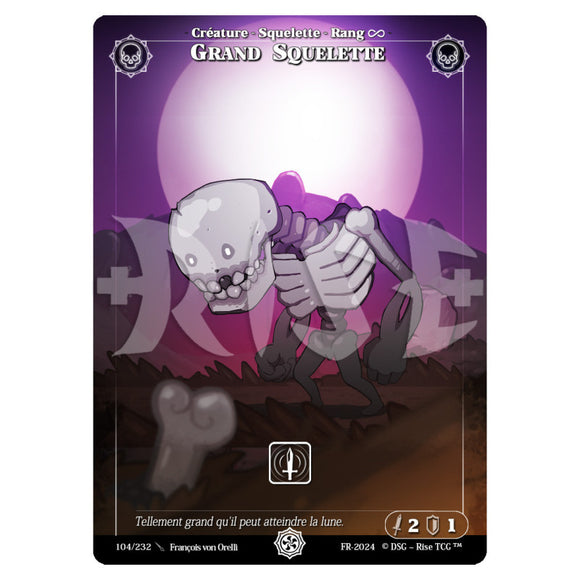 Grand squelette Foil / Candypocalypse