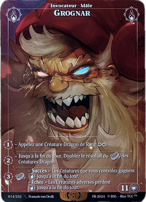 Grognar / Portrait Foil