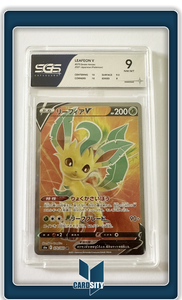 Carte gradée : Leafeon V / Japonais / Eevee Heroes / SGS 9