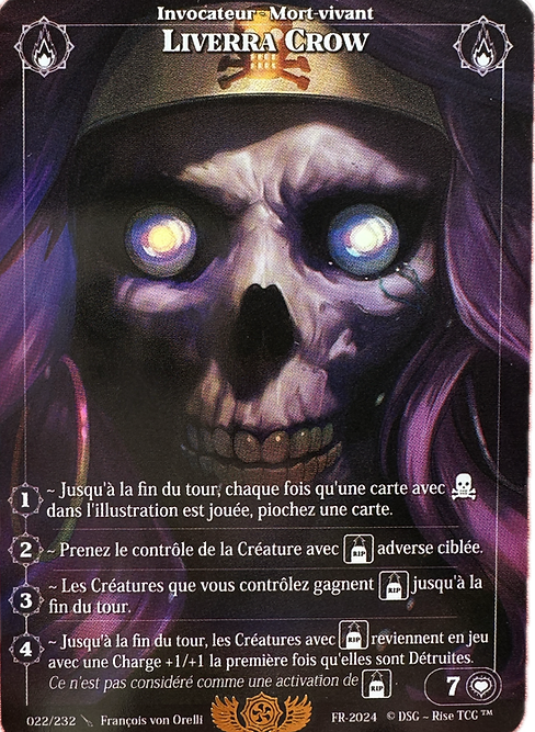 Liverra Crow / Portrait Foil