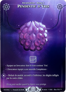 Pendentif D'Yris - Foil / Fresh