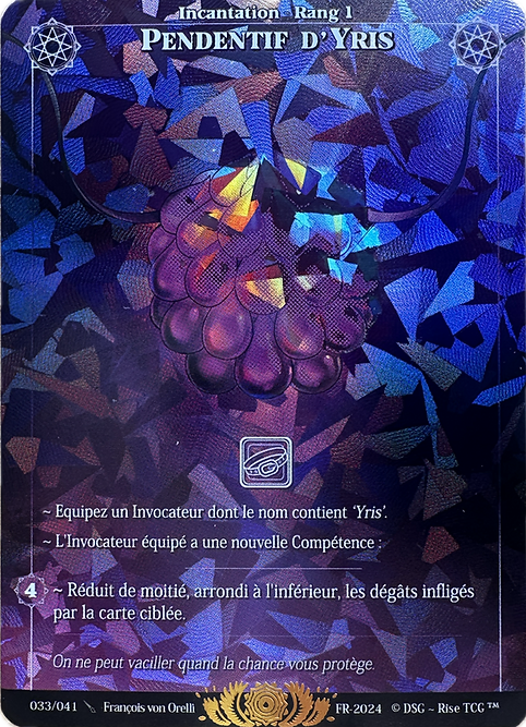pendentif D'yris -FR- cracked ice