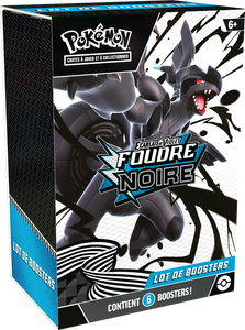Coffret – Pokemon – Bundles 6 Boosters Pokémon EV10.5 Foudre Noire - Fr - Cardsity
