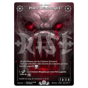 Porte démoniaque Foil / Candypocalypse