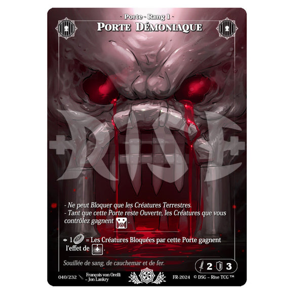 Porte démoniaque Foil / Candypocalypse