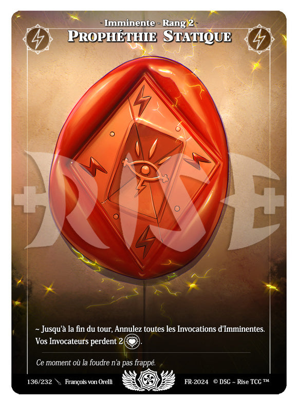 Prophétie statique - Foil