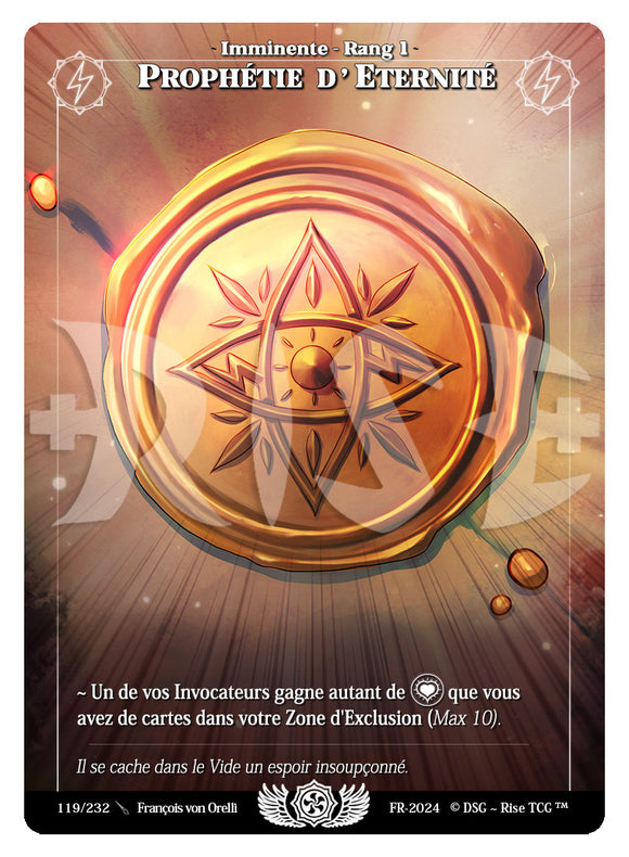 prohétie d'éternité - Foil