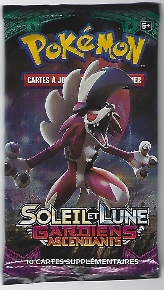Booster illustration Lougaroc/ Soleil&Lune Gardiens Ascendants / Français /non pesé non trié