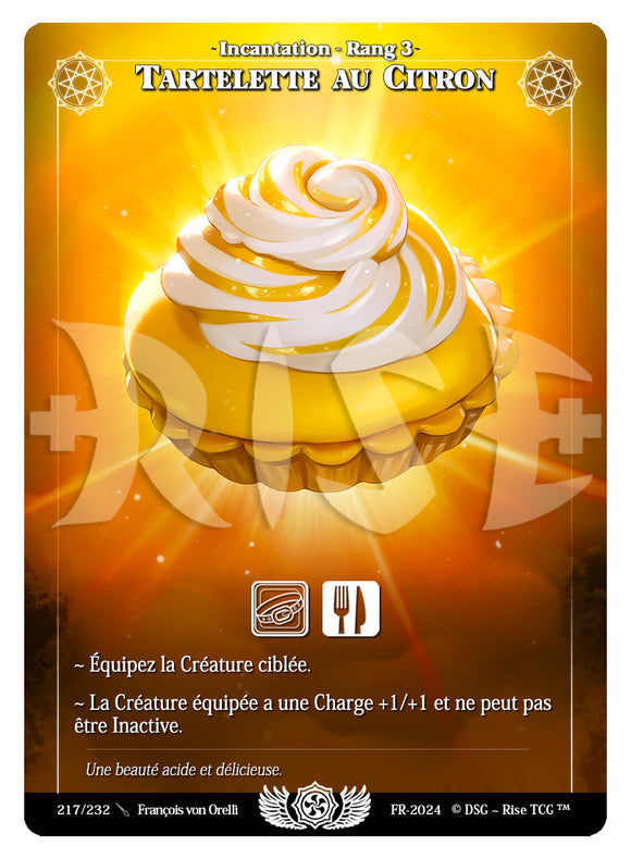 Tartelette au citron - Foil