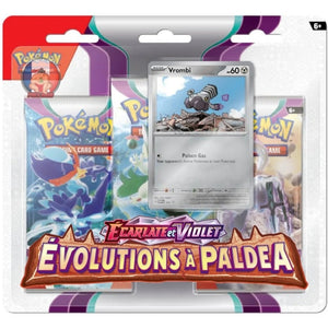 Tri pack - Evolutions à Paldea / Illustration aléatoire / FRANCAIS