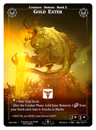055 / 308 Gold Eater - Uncommon